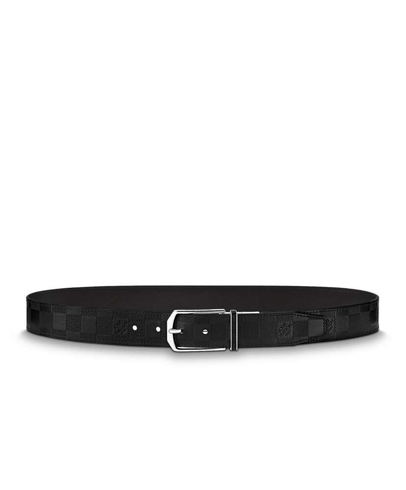 Louis Vuitton Belt Slender 35mm Reversible M9906T Black