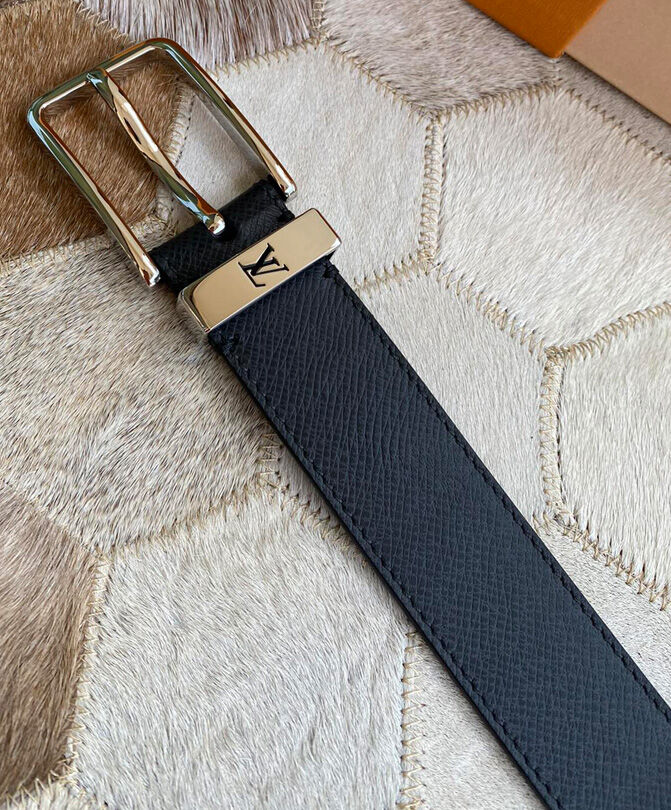 Louis Vuitton Belt LV Initiales 40mm Black