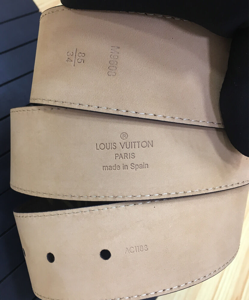 Louis Vuitton Belt LV Initiales 40mm Brown