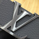 Louis Vuitton Belt LV Initiales Reversible Dark Gray