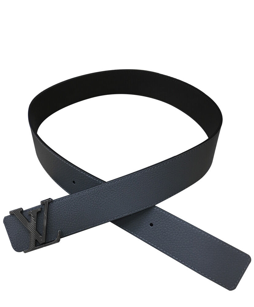 Louis Vuitton Belt LV Initiales Reversible Dark Gray