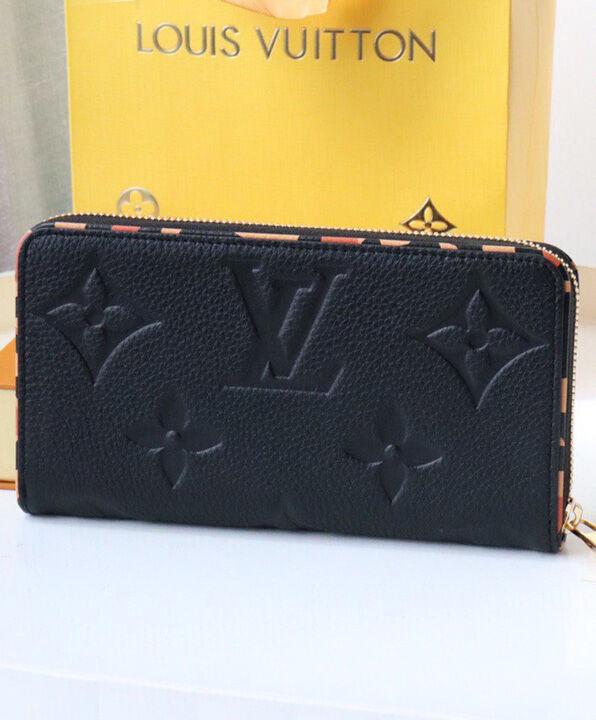 Louis Vuitton Wallet Zippy Wallet M80680 Black