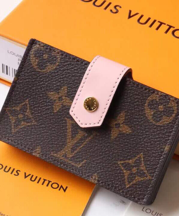 Louis Vuitton Wallet Card Holder M69761 M80878 Pink