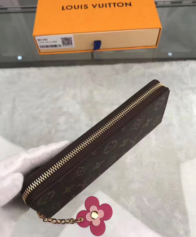 Louis Vuitton Wallet Clemence Wallet M64201 Peachblow