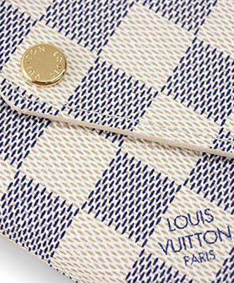 Louis Vuitton Wallet Sarah Wallet N63208 White