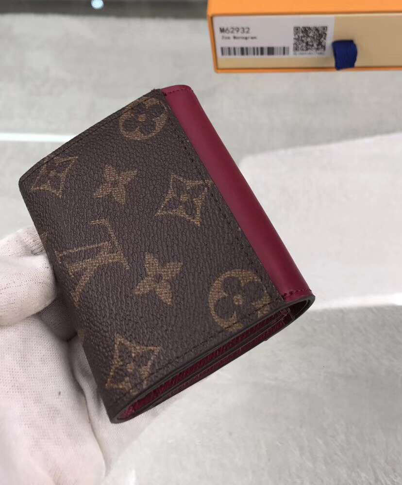 Louis Vuitton Wallet Zoe wallet M62932 M62933 Mauve