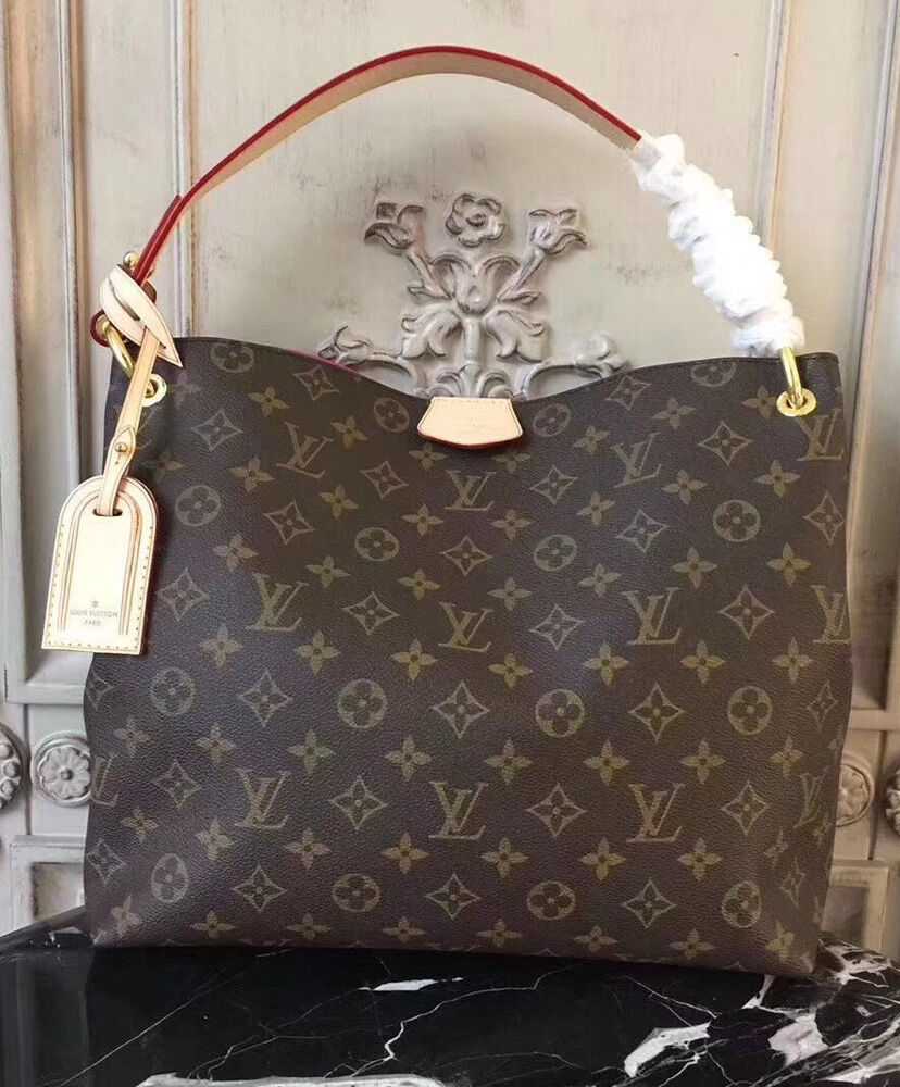 Louis Vuitton Graceful PM M43700 M43700 M43701 Peachblow