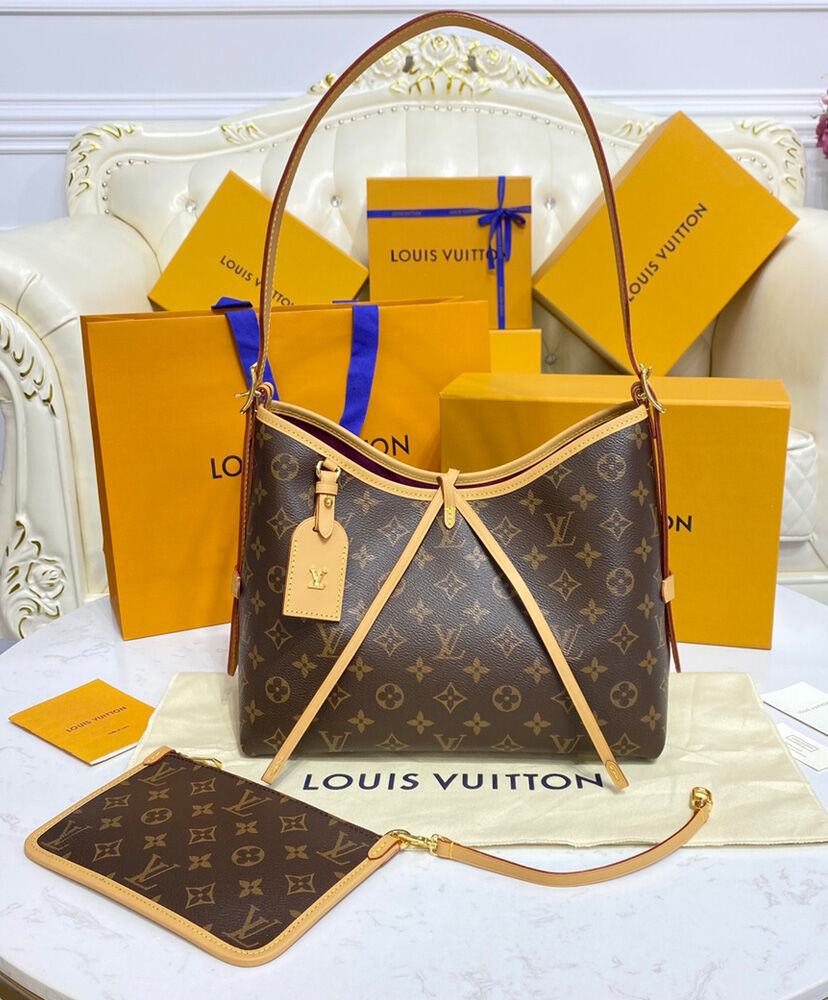 Louis Vuitton Carryall PM M46203 Brown