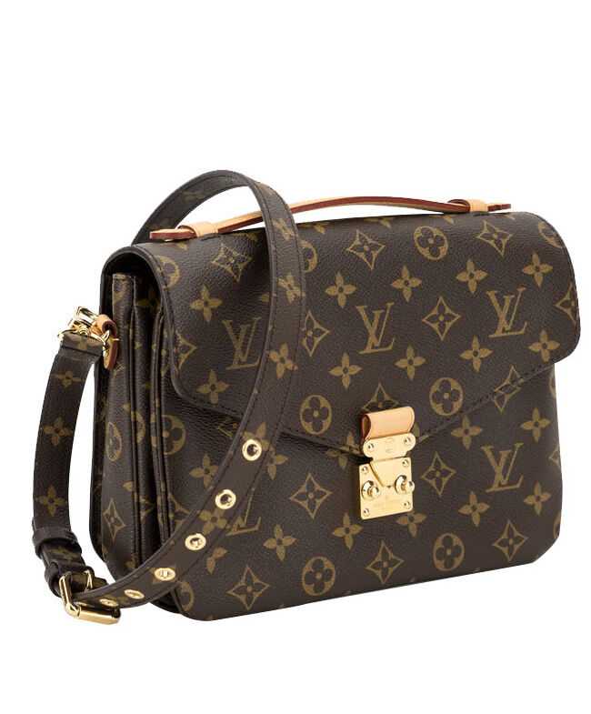 Louis Vuitton Monogram Pochette Metis M40780 Brown