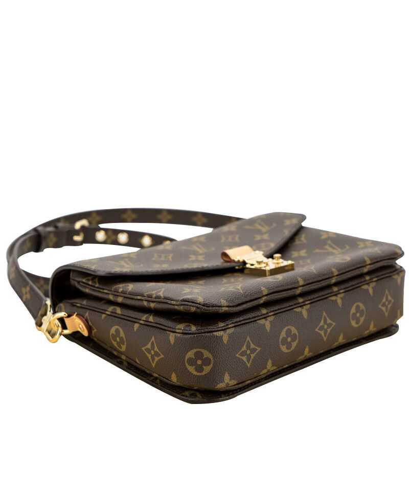 Louis Vuitton Monogram Pochette Metis M40780 Brown