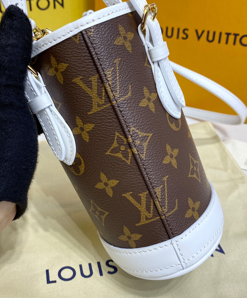 Louis Vuitton Nano Bucket White