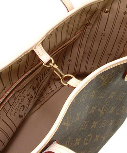 Louis Vuitton Monogram Neverfull M40156 Brown