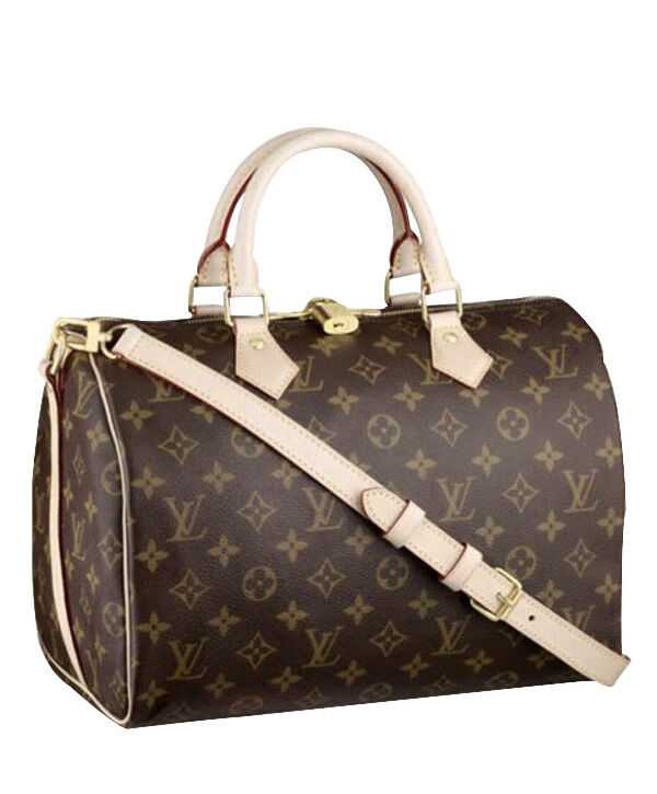 Louis Vuitton monogram speedy M40391 Brown