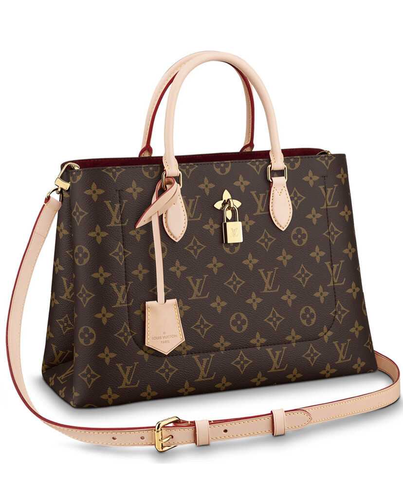 Louis Vuitton Flower Tote M43551 Brown