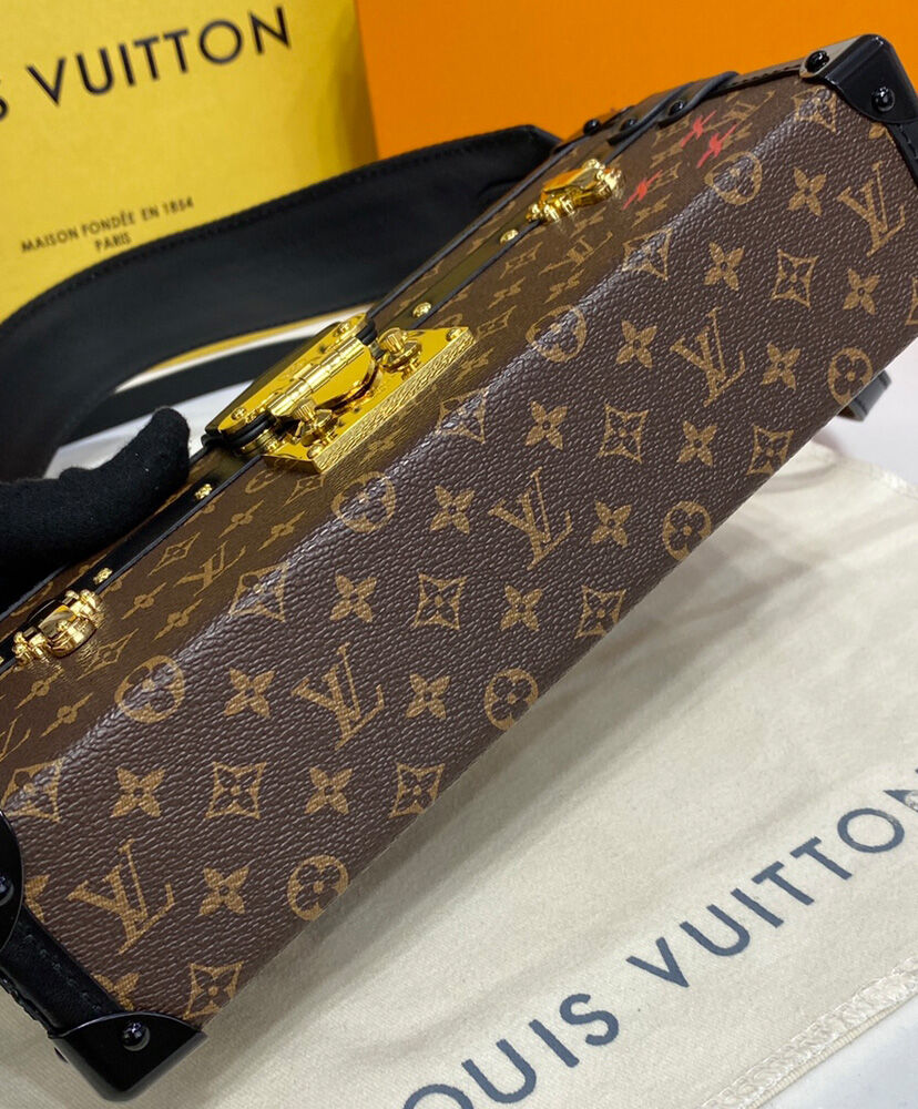 Louis Vuitton Petite Malle East West Brown