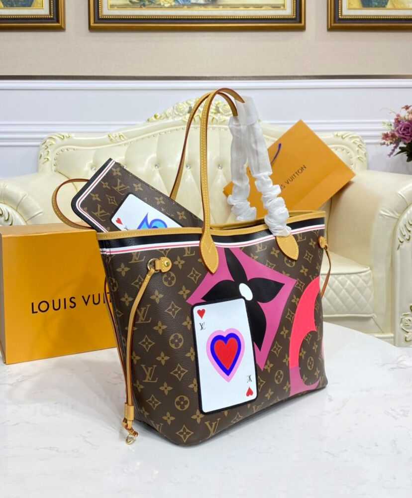 Louis Vuitton Game On Neverfull MM M57452 Brown