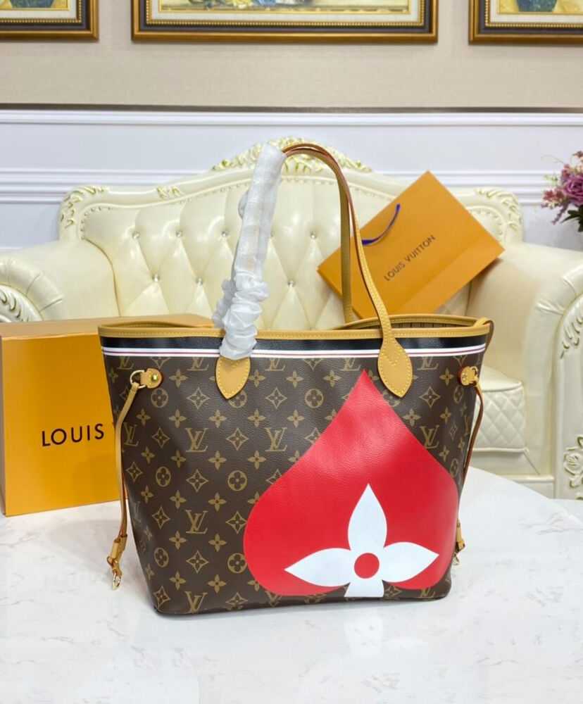 Louis Vuitton Game On Neverfull MM M57452 Brown