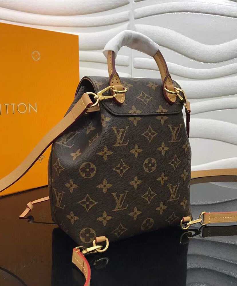 Louis Vuitton Montsouris BB M45502 M45516 Brown