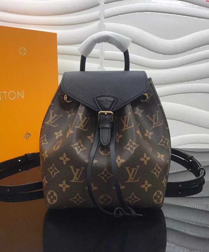 Louis Vuitton Montsouris BB M45502 M45516 Black