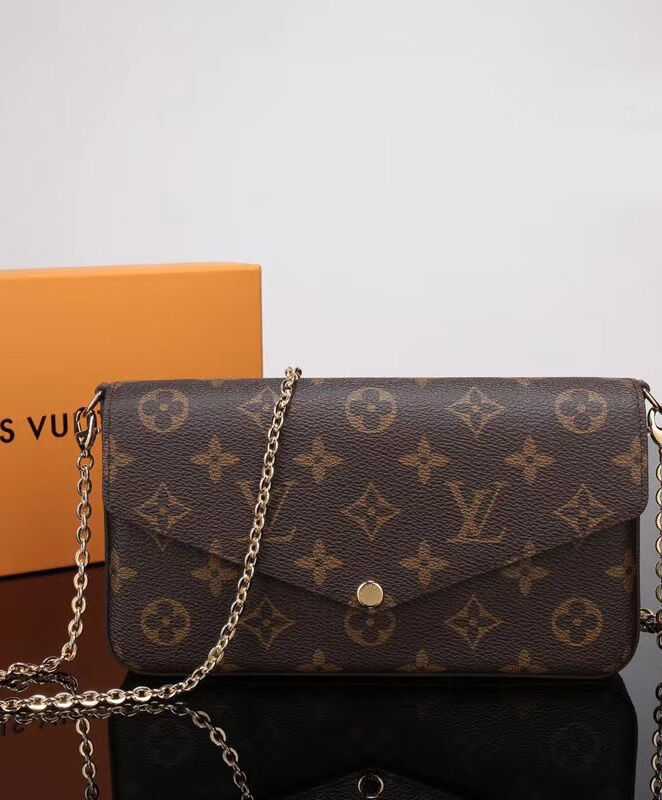 Louis Vuitton Felicie Pochette M61276 Brown