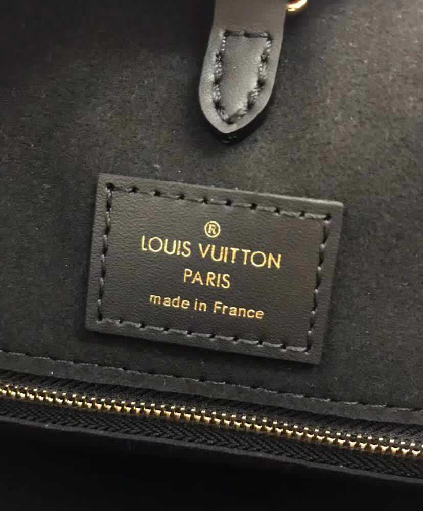 Louis Vuitton Fold Tote MM M45376 M45409 Black