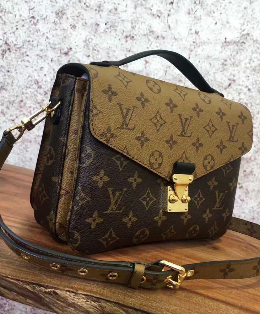 Louis Vuitton Pochette Metis M41465 Coffee