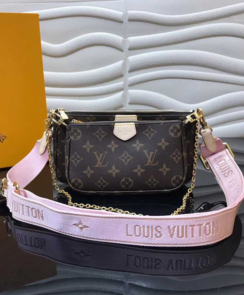 Louis Vuitton Multi Pochette Accessoires M44813 Pink