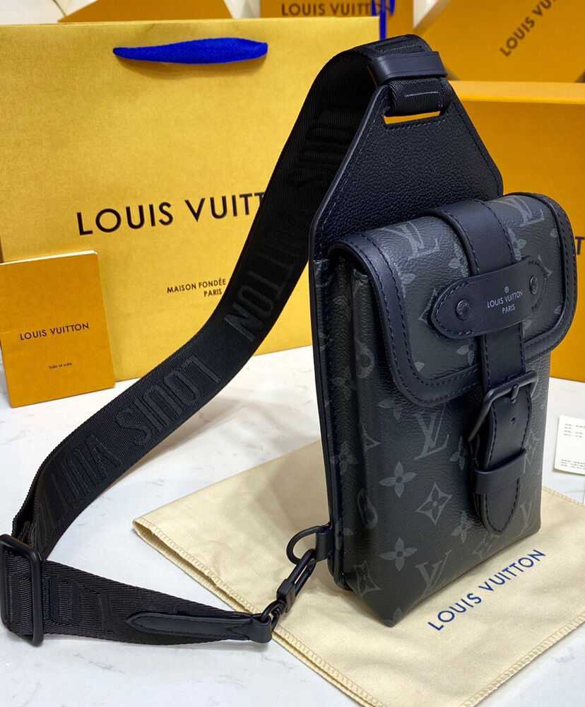 Louis Vuitton Saumur Slingbag M45912 Black