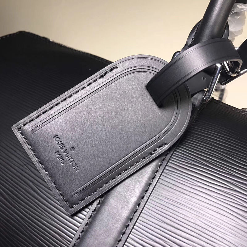 Louis Vuitton X Supreme Epi Keepall Bag Black