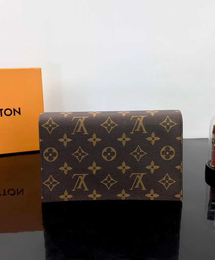 Louis Vuitton Flore Chain Wallet M67404 M67405 Mauve