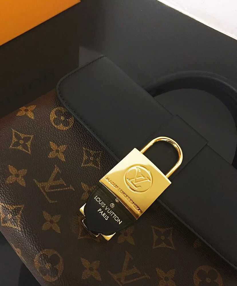 Louis Vuitton One Handle Flap Bag M53311 Black