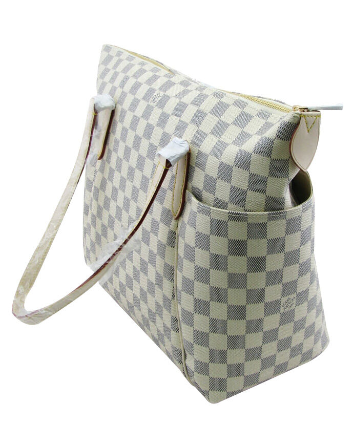 Louis Vuitton Damier Totally N51262 White