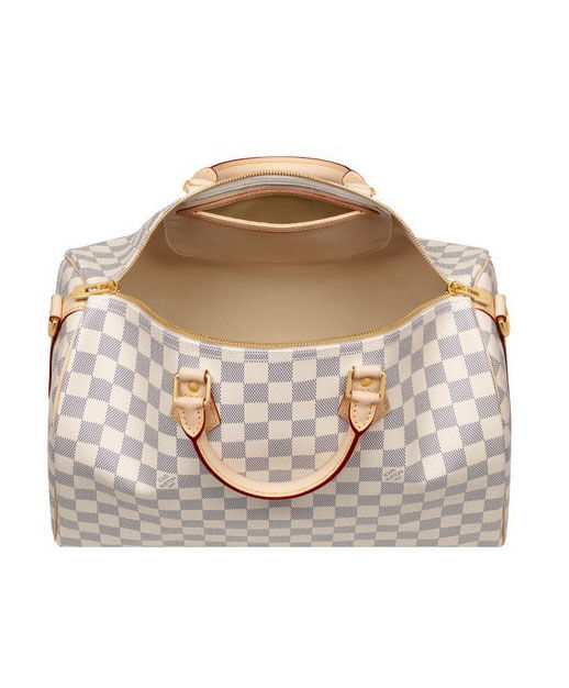 Louis Vuitton Damier Speedy N41000 White