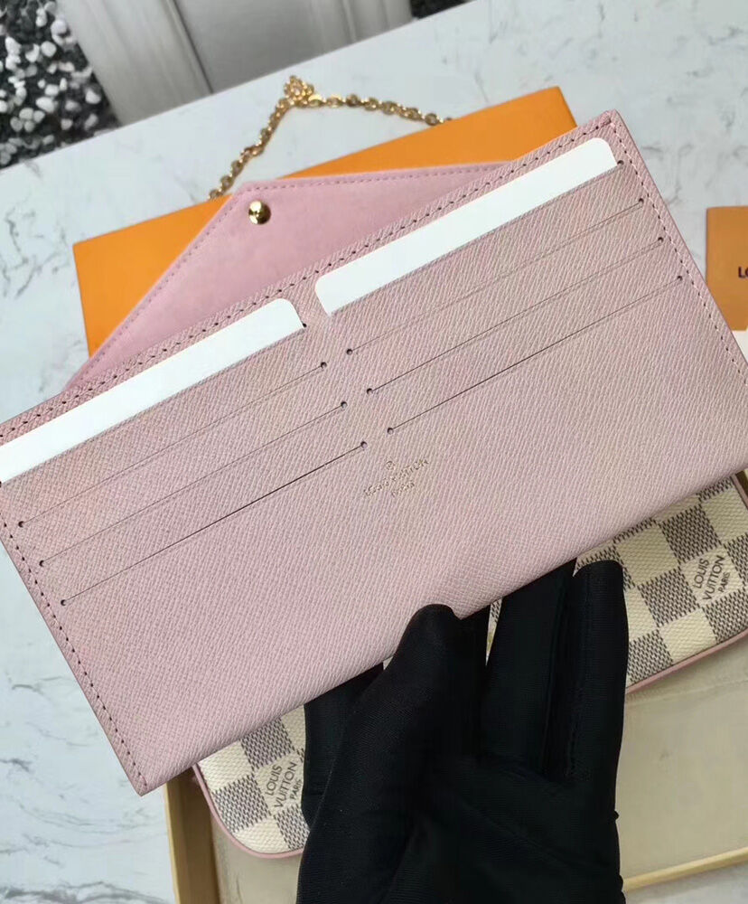 Louis Vuitton Pochette Felicie N60235 Pink