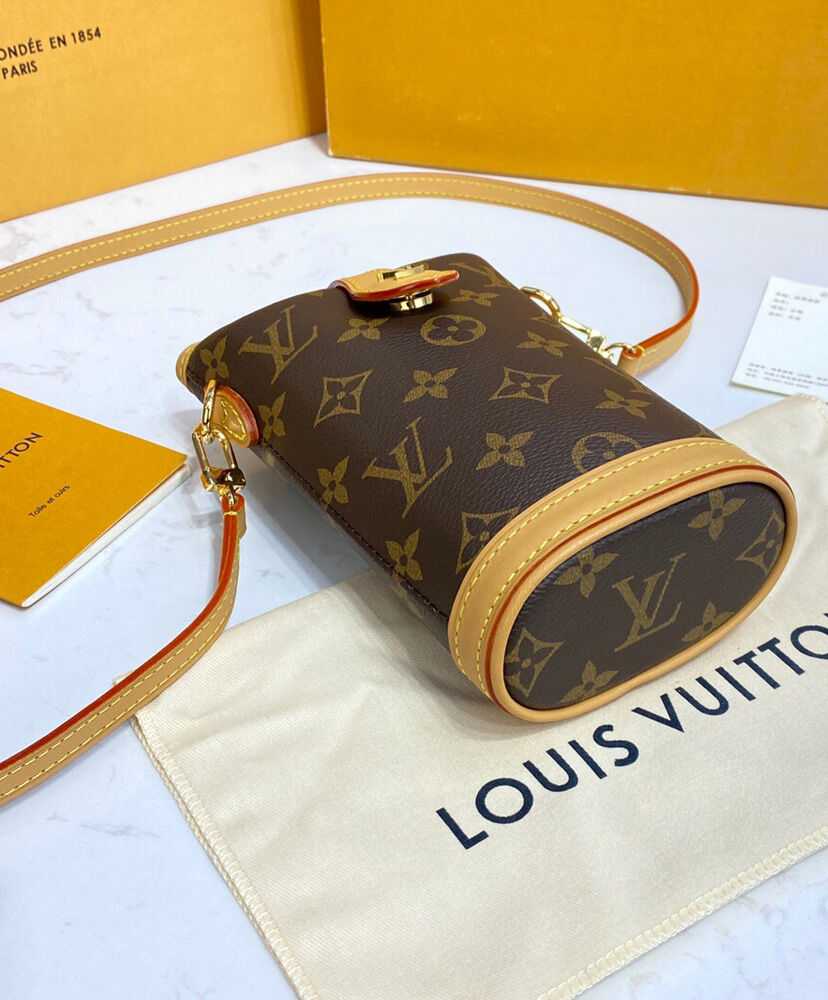 Louis Vuitton Fold Me Pouch M80874 Brown