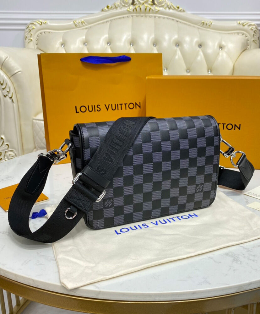 Louis Vuitton Studio Messenger Bag N50007 Black