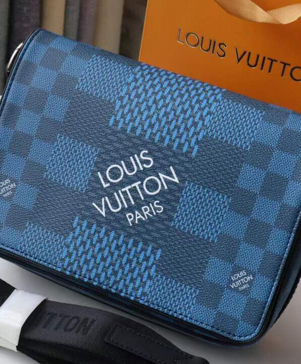 Louis Vuitton Studio Messenger Bag N50013 N50026 Blue