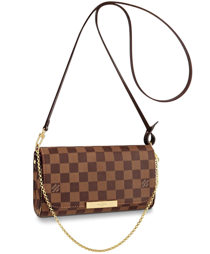 Louis Vuitton Damier Favorite N41276 Brown