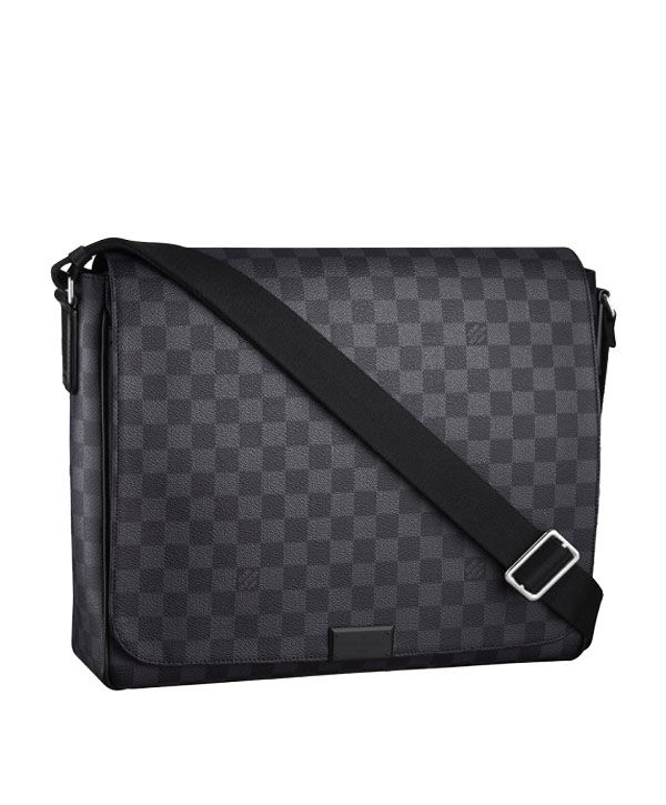 Louis Vuitton Damier District N41271 Black