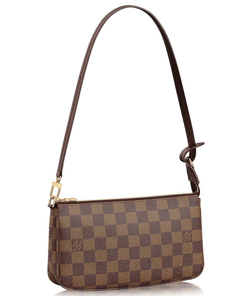 Louis Vuitton Damier Pochette Accessories N41206 Brown