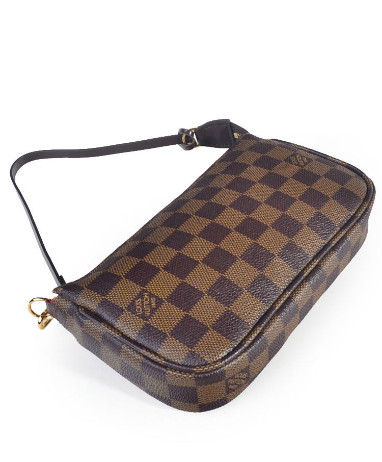 Louis Vuitton Damier Pochette Accessories N41206 Brown