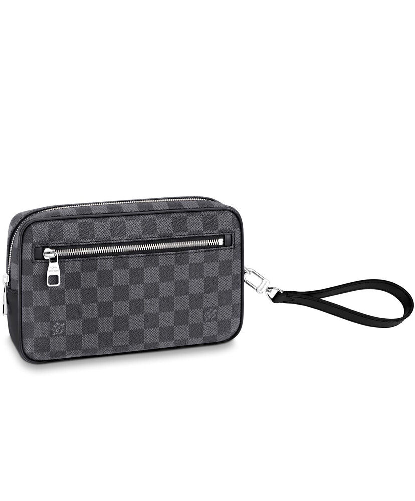 Louis Vuitton Kasai Clutch N41664 Black