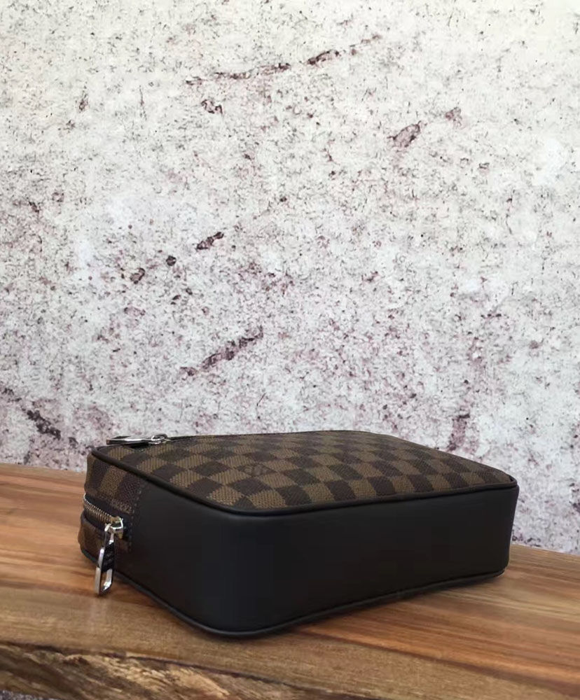 Louis Vuitton Kasai Clutch N41663 Brown