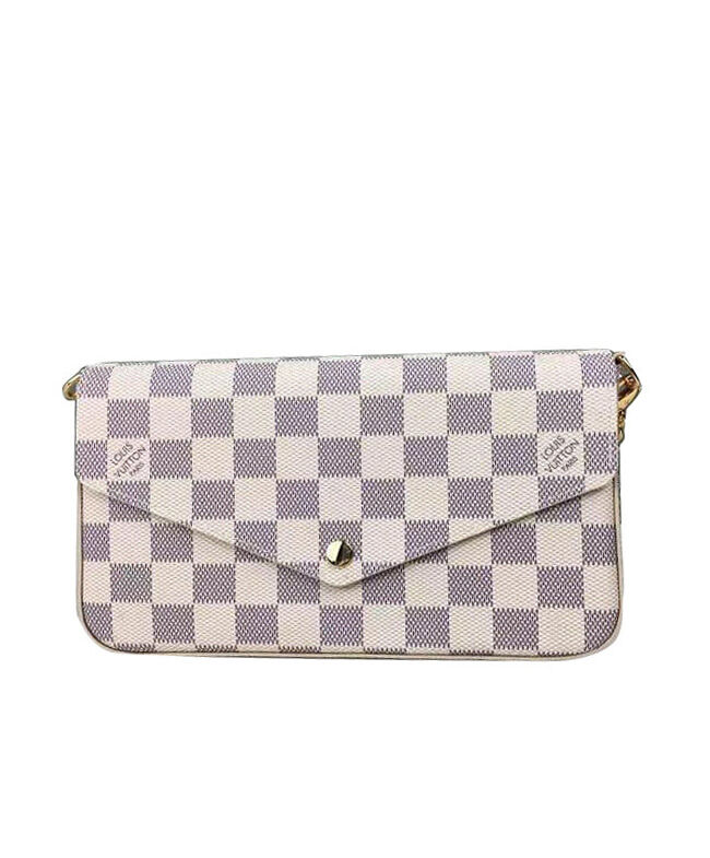 Louis Vuitton Pochette Felicie N63106 White