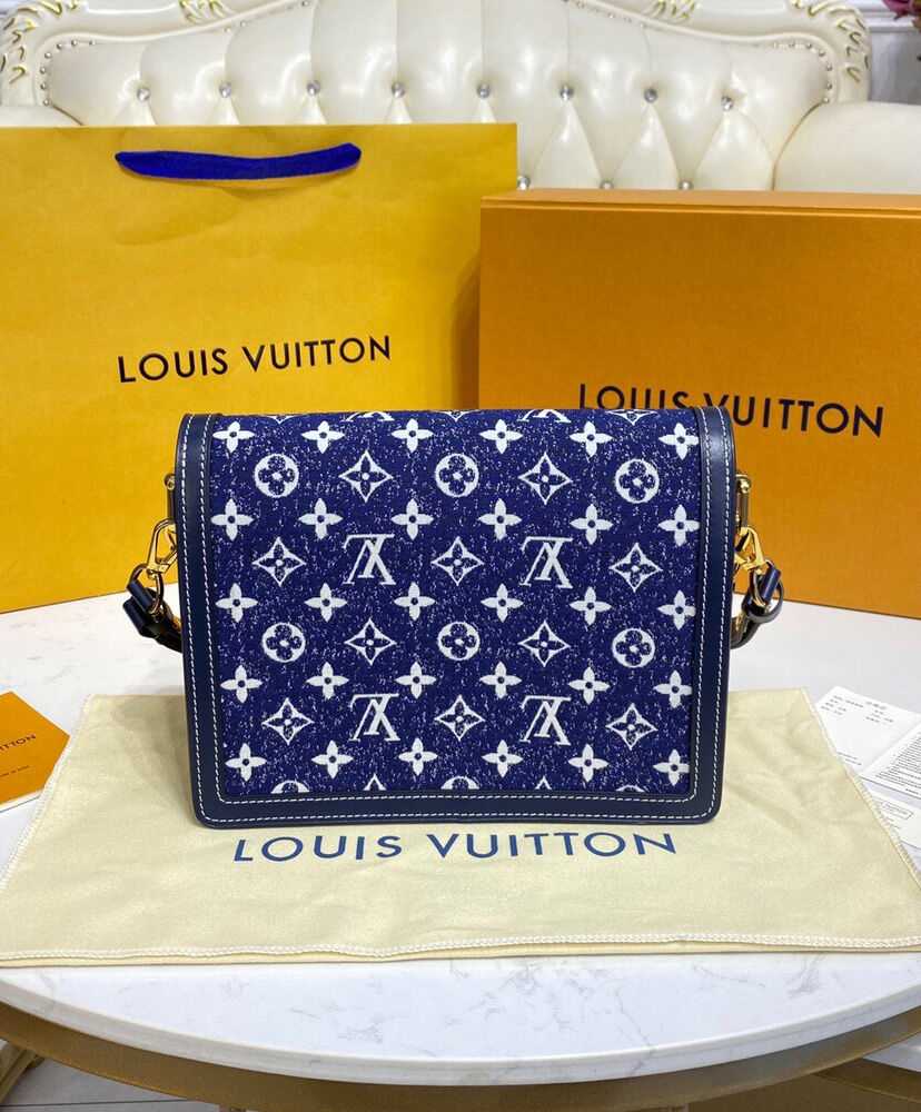 Louis Vuitton Dauphine MM M59631 Blue