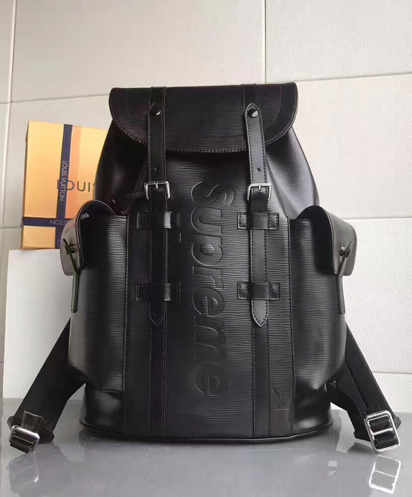 Louis Vuitton X Supreme Epi Backpack