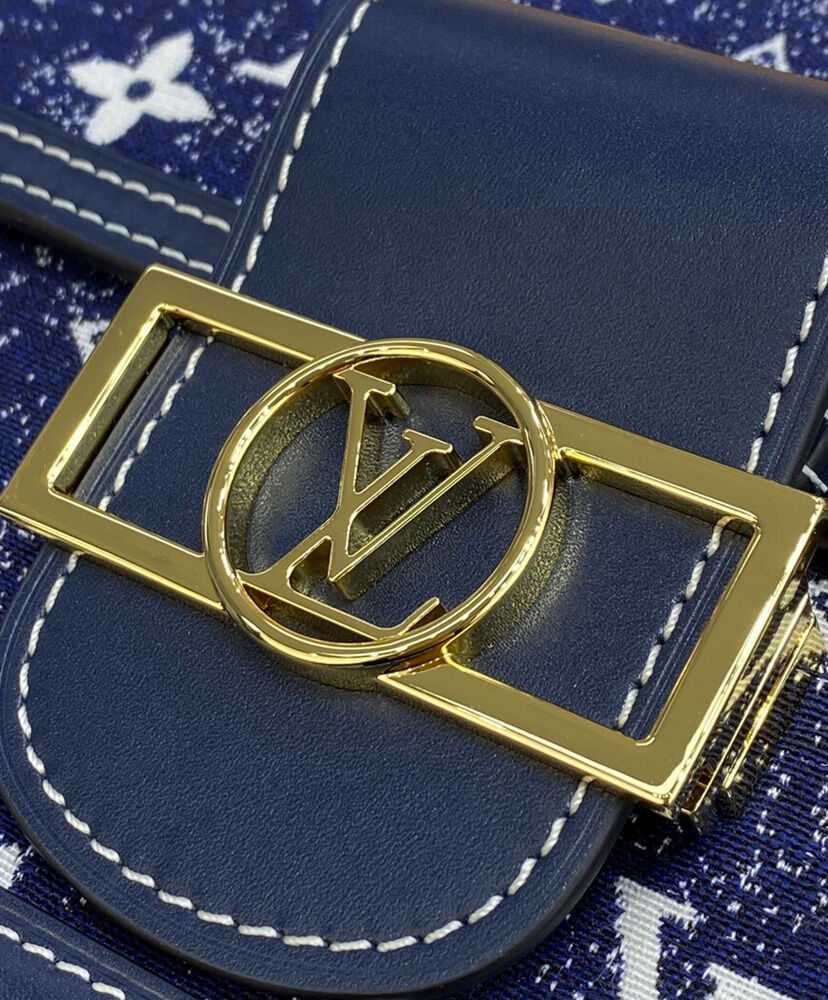 Louis Vuitton Dauphine Mini Handbag Blue