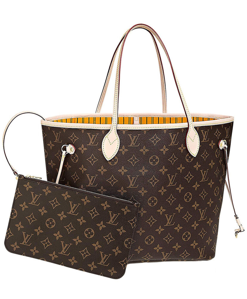 Louis Vuitton Monogram Neverfull M40995 M40996 M40997 Yellow