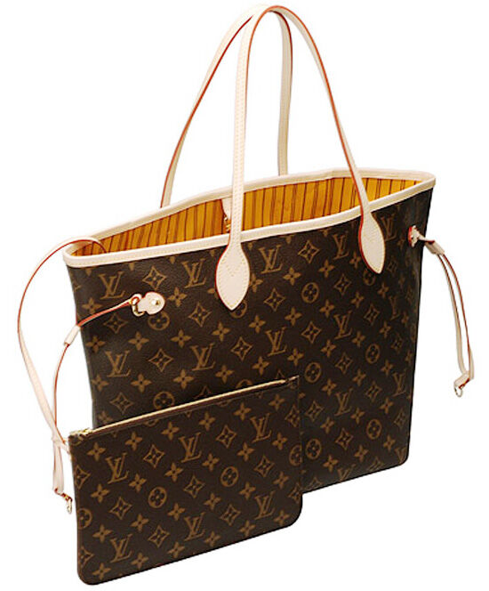 Louis Vuitton Monogram Neverfull M40995 M40996 M40997 Yellow