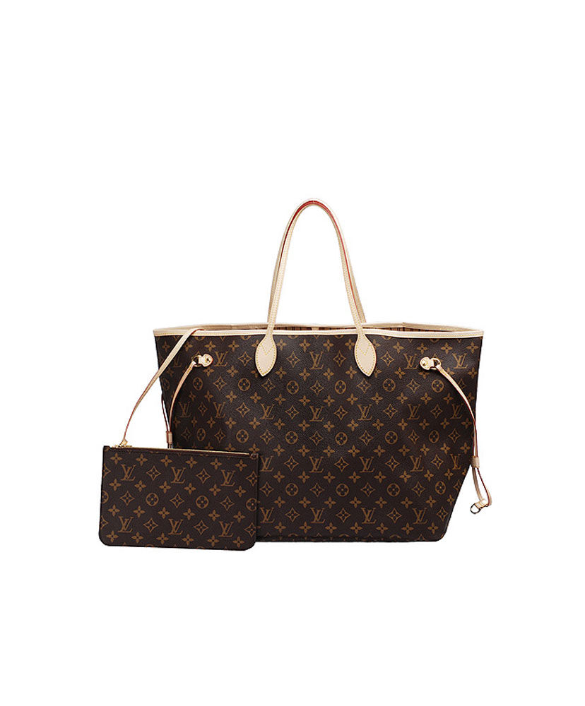 Louis Vuitton Monogram Neverfull M40990 M40991 M40992 Brown